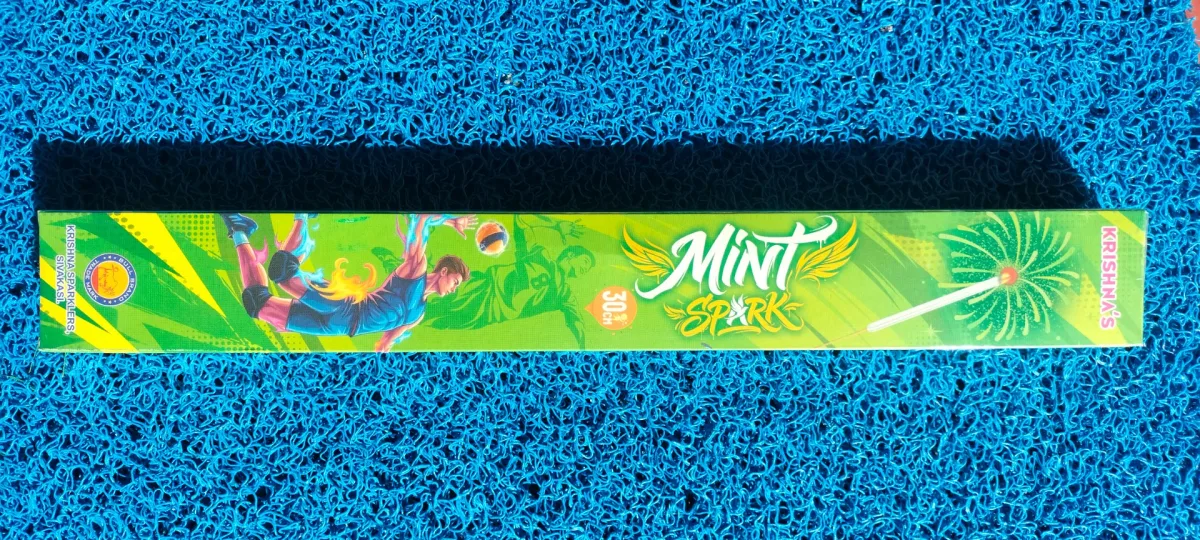 30 cm Green Sparkler