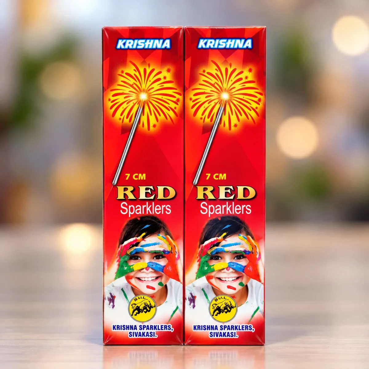 10 cm Red Sparkler