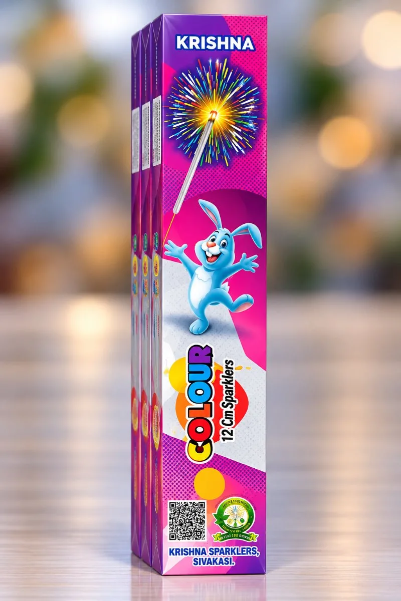 12 cm Colour Sparkler