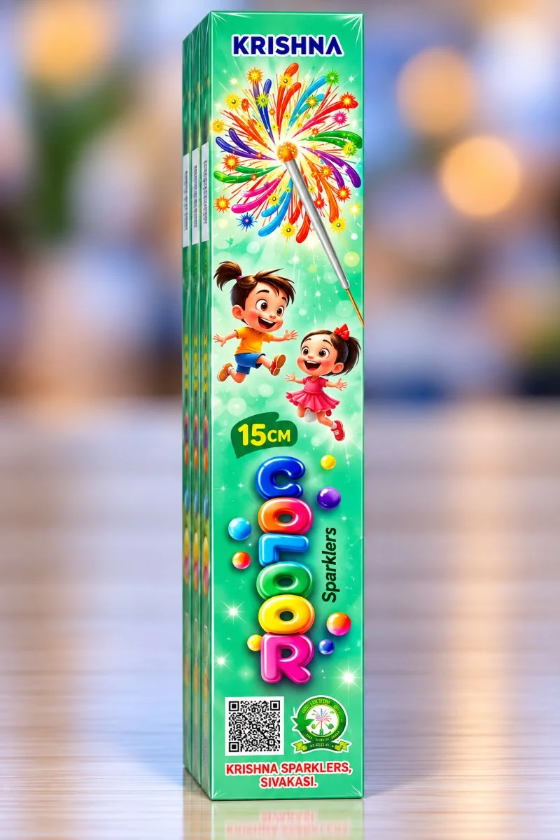 15 cm Colour Sparkler