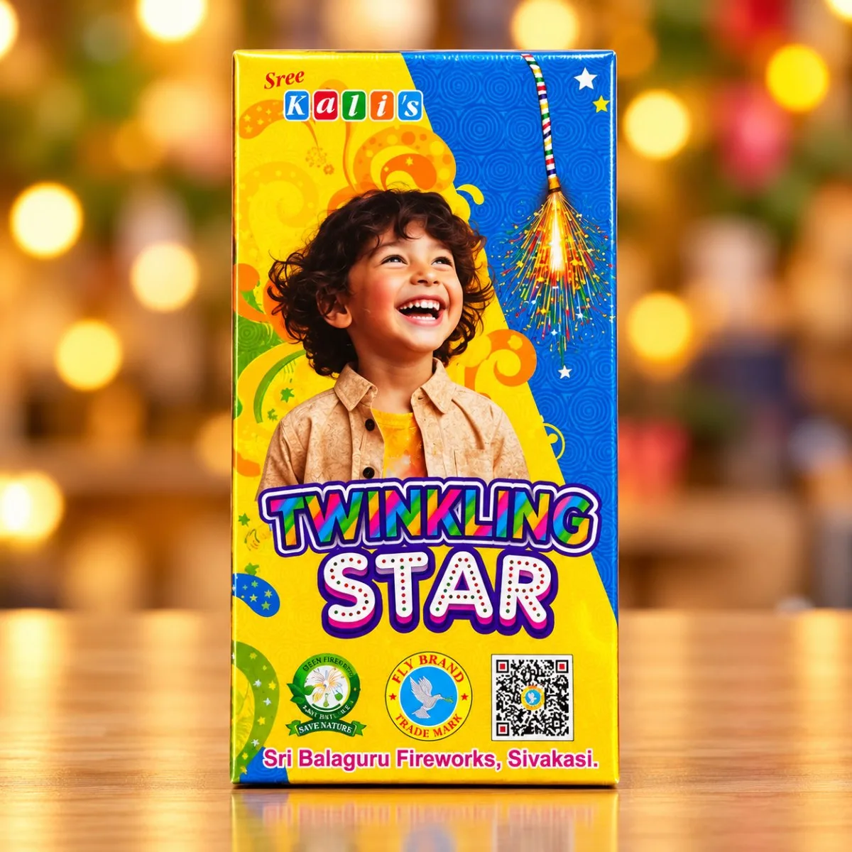 1½" Twinkling Star