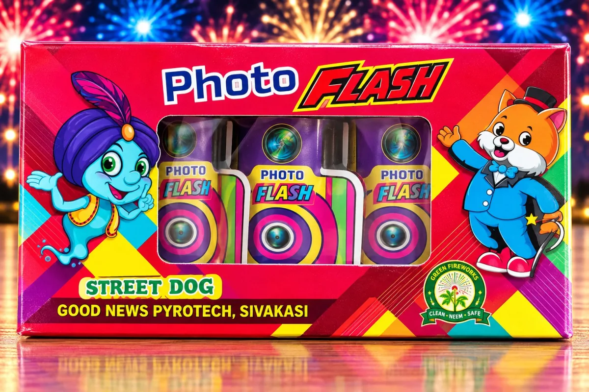 Red Flash or Photo Flash